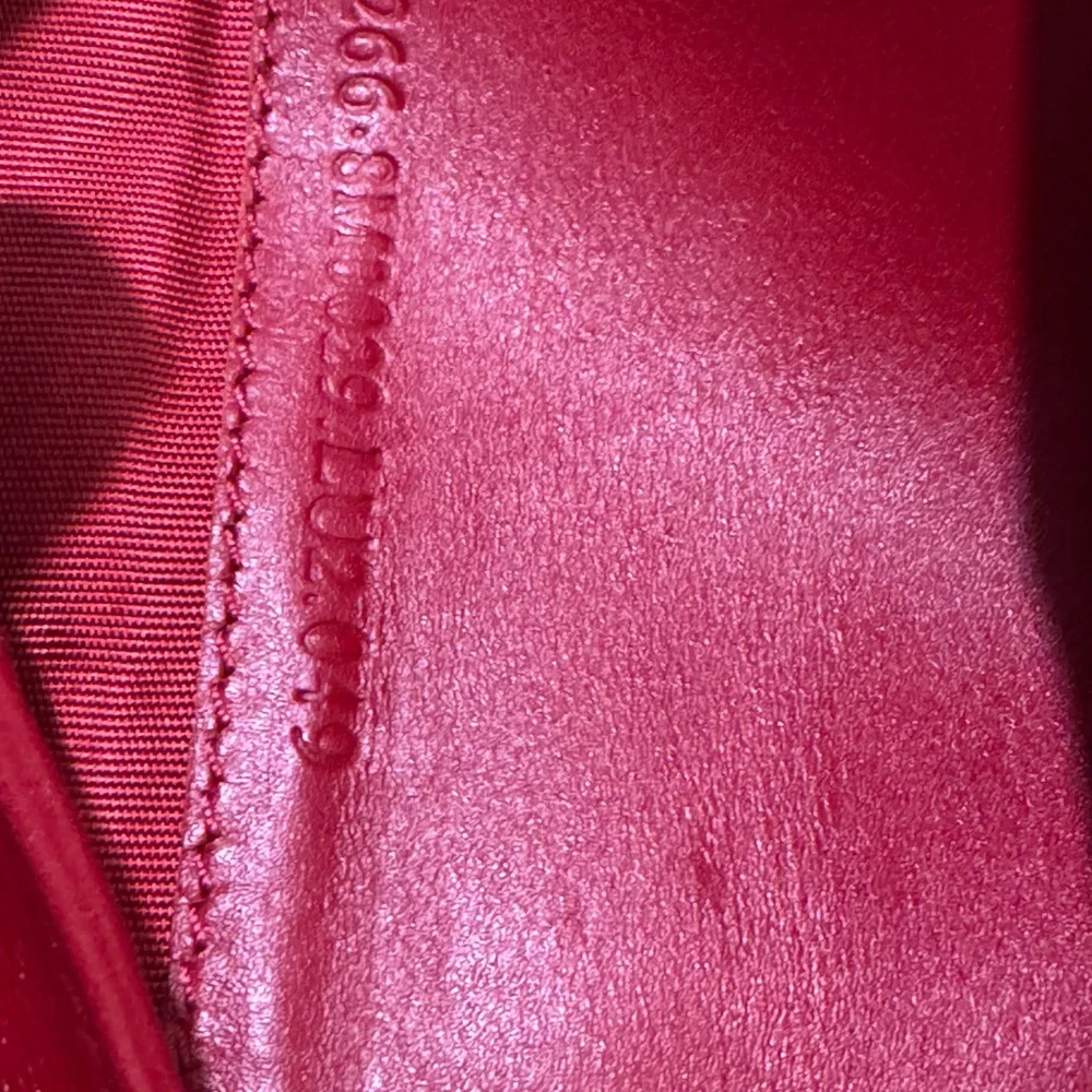 Fendi Red and Cream Monogram Wallet - Picture 10 of 13